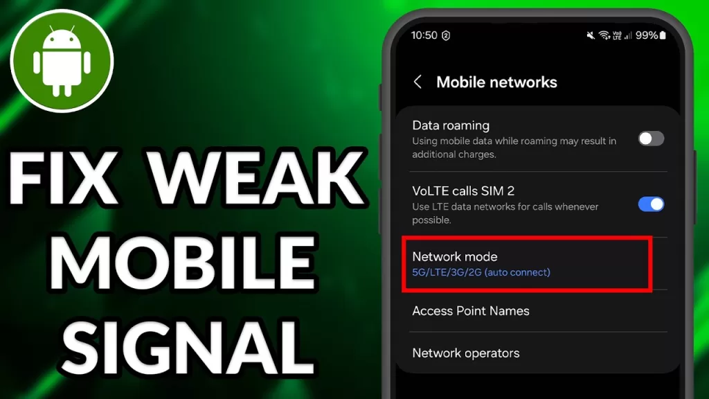 Fix Weak SIM Card Signal 2024